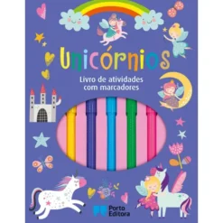 Unicórnios - Livro de Atividades com Marcadores