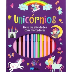 Unicórnios - Livro de Atividades com Marcadores