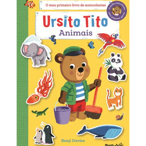 Ursito Tito - Autocolantes Animais de Benji Davies