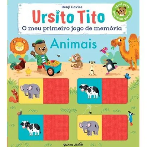 Ursito Tito - o Meu Primeiro Jogo de Memória - Animais de Benji Davies