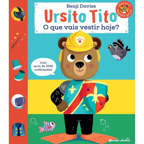 Ursito Tito - o que Vais Vestir Hoje? de Benji Davies
