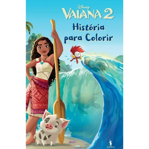 Vaiana 2: História para Colorir