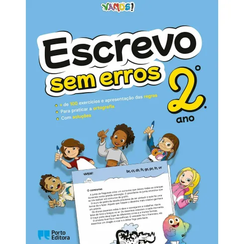 VAMOS! - Escrevo sem Erros - 2.º Ano - Exercícios para Praticar a Ortografia