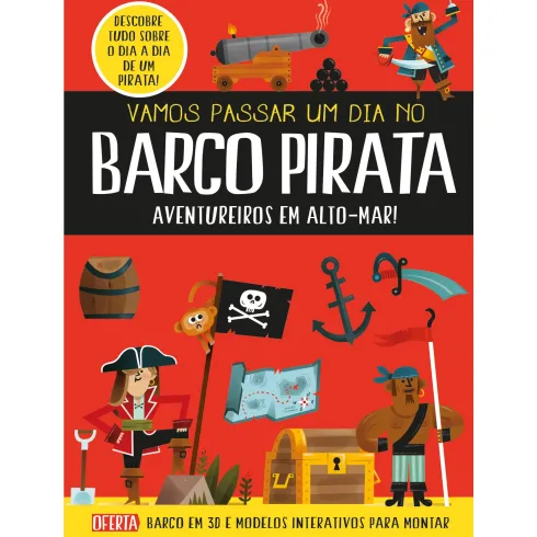 Vamos Passar um Dia no Barco Pirata de Catherine Veitch - Aventureiros em Alto-mar!