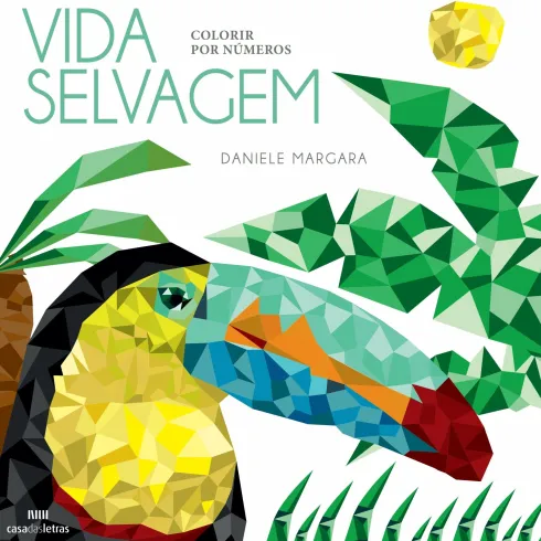 Vida Selvagem: Colorir por Números de Daniele Margara