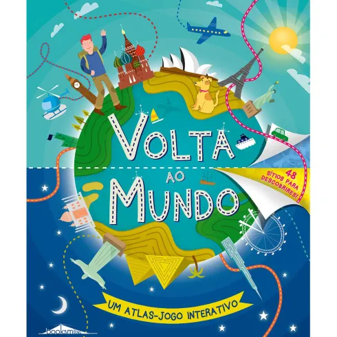 Volta ao Mundo: Um Atlas-Jogo Interativo de Anna Brett