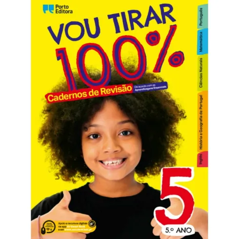 Vou Tirar 100% - 5.º Ano - Cadernos de Revisão