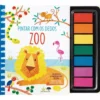 Zoo-Pintar com os Dedos de Pintar Com Os Dedos